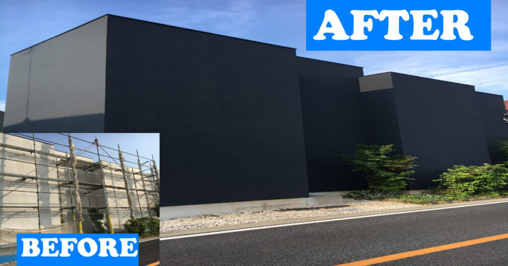 東京都八王子市　戸建て住宅　外壁塗装　FRP防水トップコート